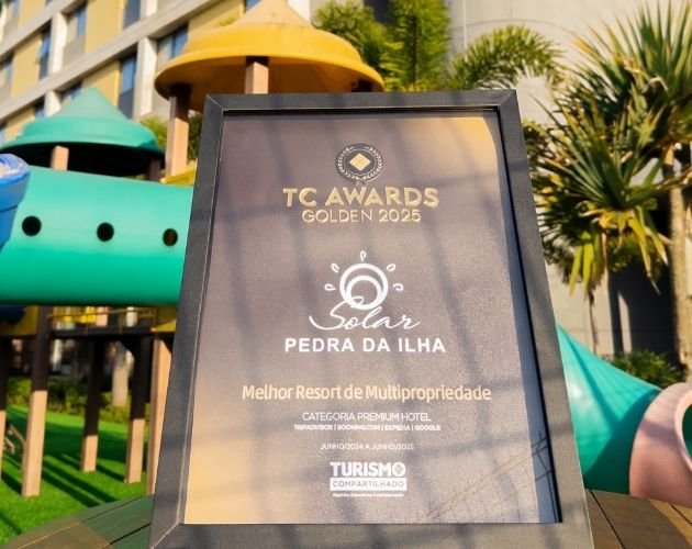 Hotel Solar Pedra da Ilha conquista o prêmio TC Awards